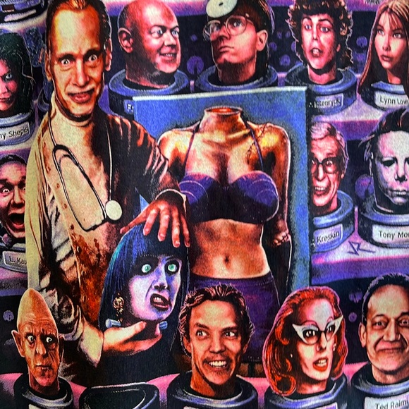 New Jersey Horror Con Film Festival black t-shirt, size extra large. 2017. - Picture 5 of 8